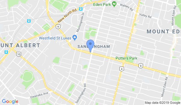 Aikido Auckland location Map