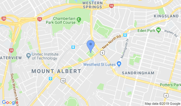 Aikido Yoshinkai at Mt Albert at YMCA location Map