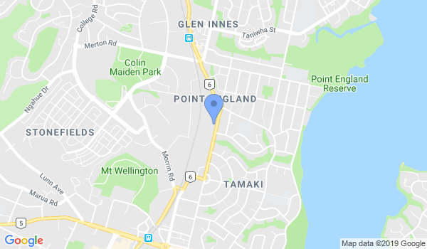 Auckland Kendo Club location Map