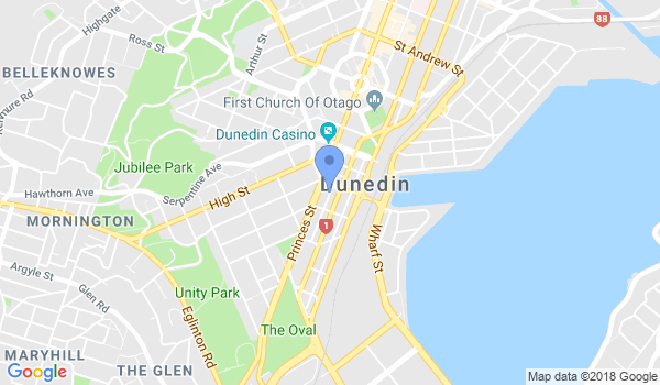 Centre City Martial Arts location Map