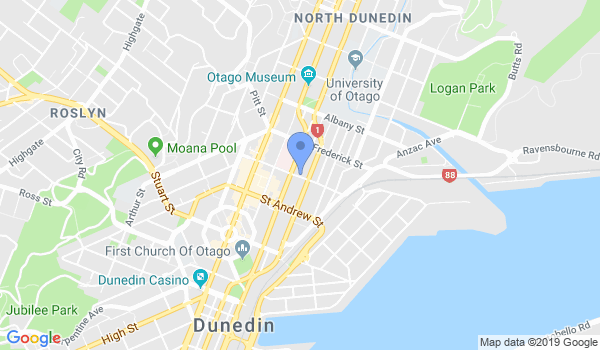 Dunedin Brazilian Jiu-Jitsu & Submission Wrestling location Map