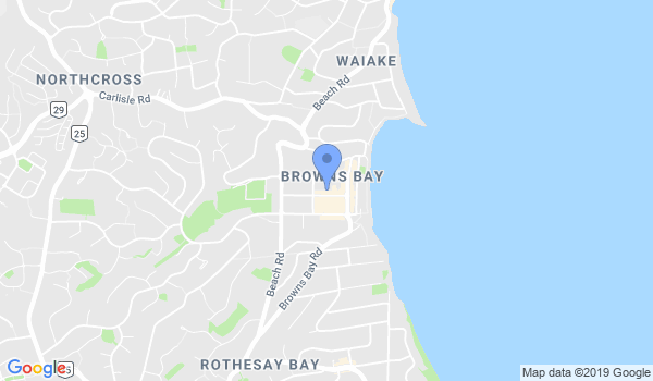 Fushin Ryu Karate Dojo Browns Bay location Map