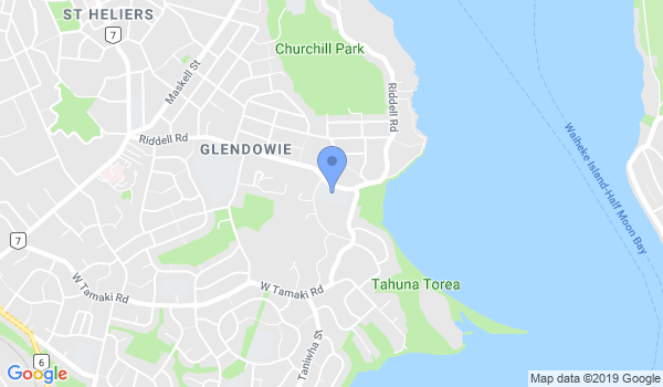 GKR Karate Glendowie location Map