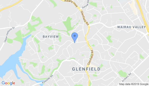 GKR Karate Glenfield Intermediate location Map