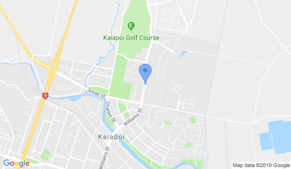 GKR Karate Kaiapoi location Map