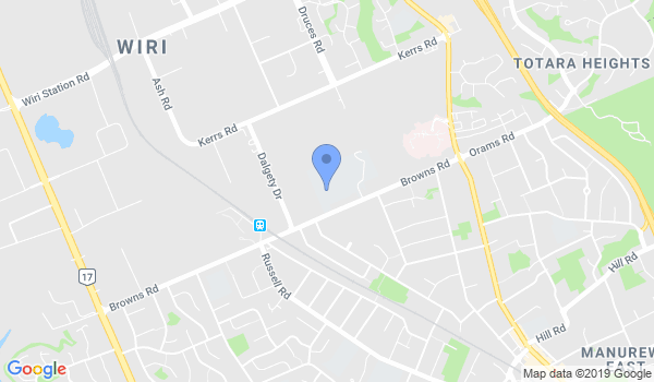 GKR Karate Manurewa location Map