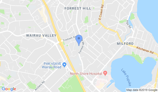 GKR Karate Milford location Map