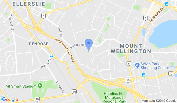 GKR Karate Mount Wellington location Map