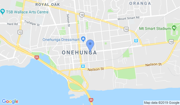 GKR Karate Onehunga location Map