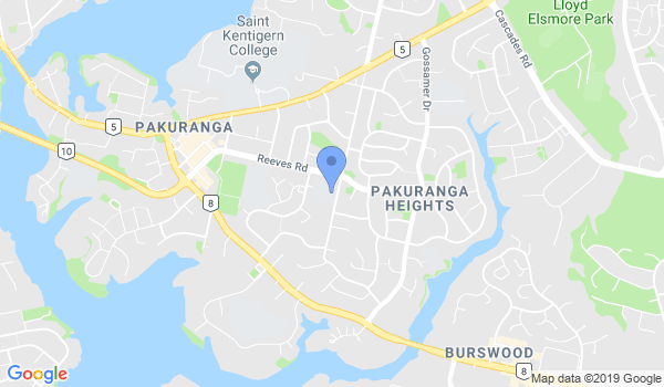 GKR Karate - Pakuranga location Map