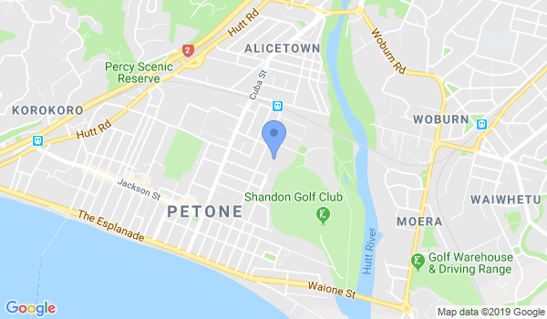 GKR Karate Petone location Map