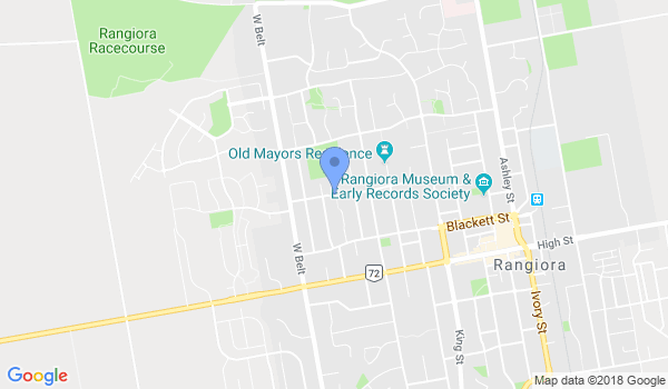 GKR Karate Rangiora location Map