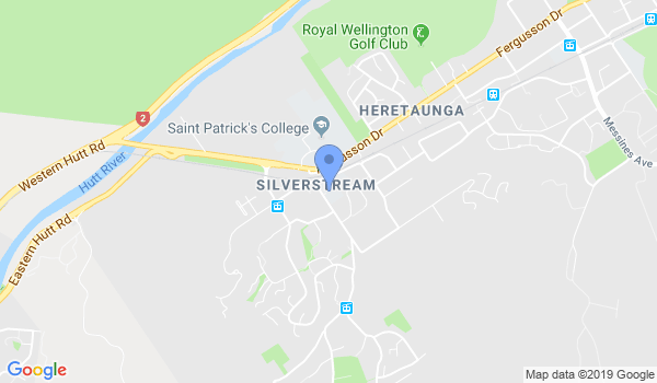 GKR Karate Silverstream location Map