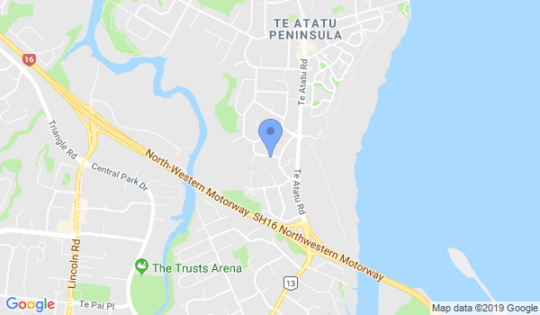GKR Karate Te Atatu Peninsula location Map