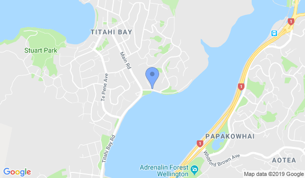 GKR Karate Titahi Bay location Map