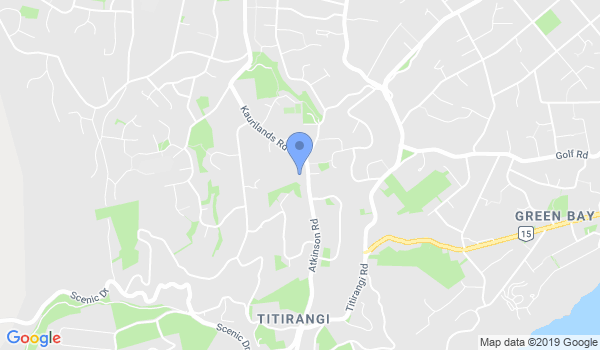 GKR Karate Titirangi location Map