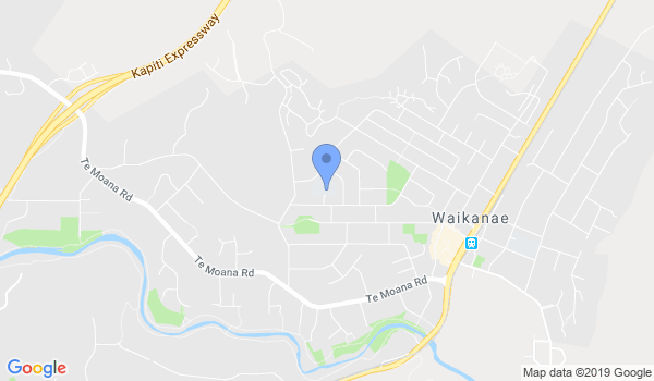 GKR Karate Waikanae location Map
