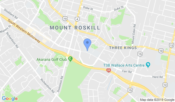 GKR Karate Waikanae Memorial location Map