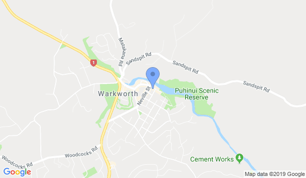 GKR Karate - Warkworth location Map