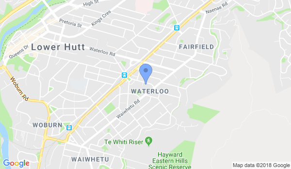 GKR Karate Waterloo location Map