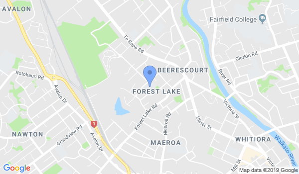 Hamilton Toyakwai Karate Club location Map