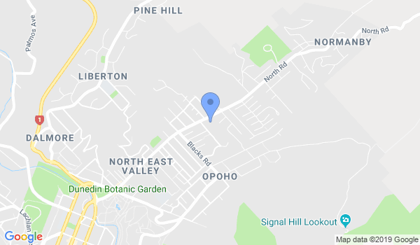 Han Ma Um Dunedin Olympic Taekwondo location Map