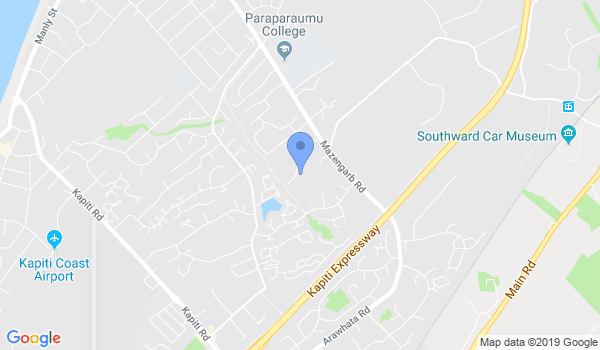 Kapiti Karate Academy location Map