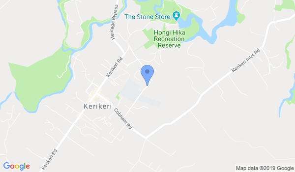 Kerikeri Taekwon-Do Itfnz location Map