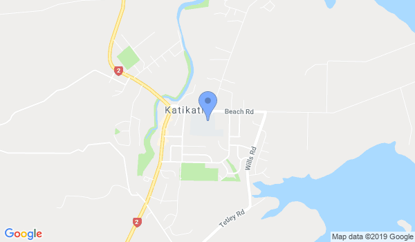 Kiaido Ryu Martial Arts Katikati location Map