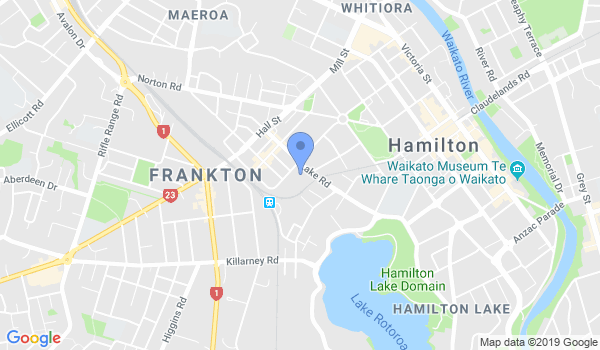 Hamilton Koryukan location Map