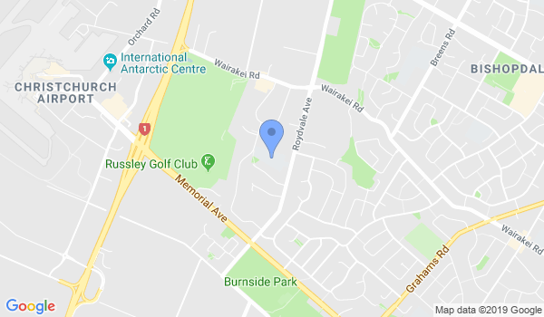 Kofukan Karate Canterbury location Map