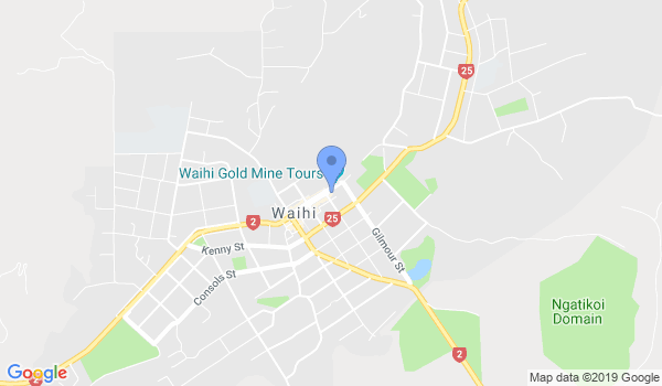Northwind TKD Waihi location Map