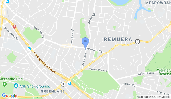 Nz Wushu Kung Fu Classes - Remuera location Map