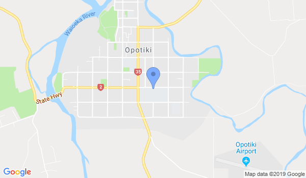 Phoenix Taekwondo Opotiki location Map