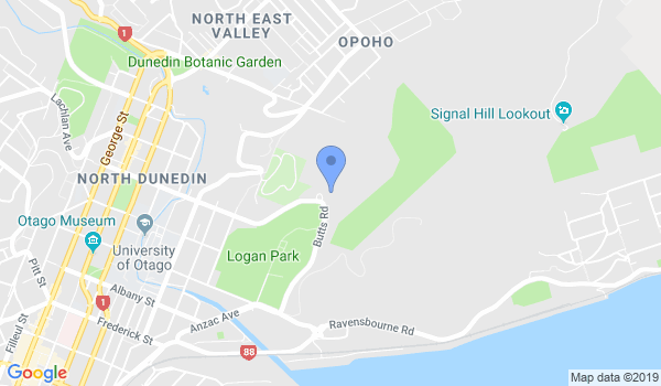 Otago Kendo Club location Map