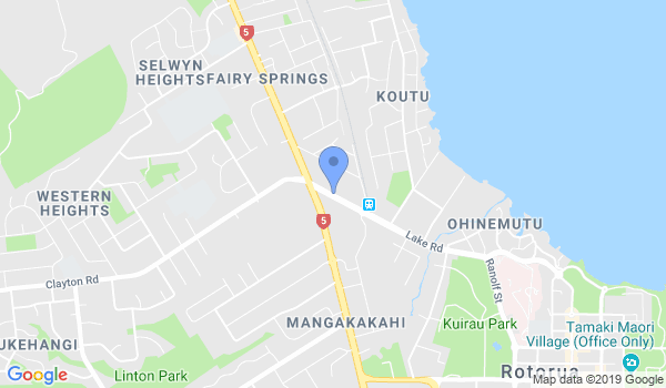 Pacific Judo location Map