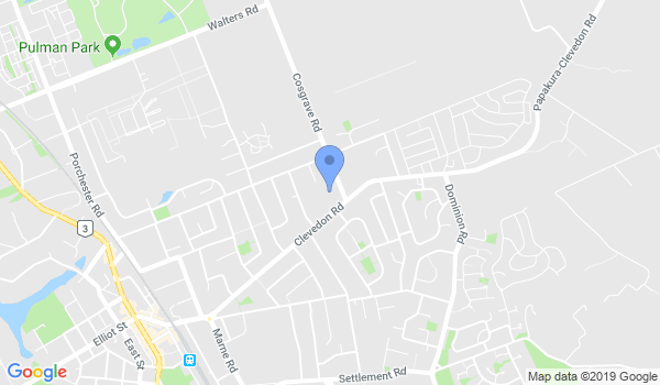 Papakura Kyokushin Karate location Map