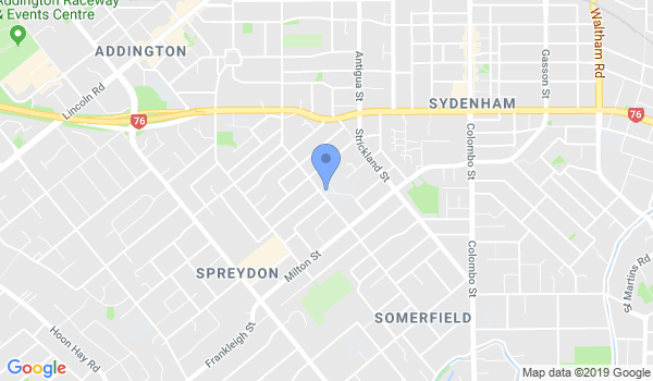 Port Hills Karate location Map