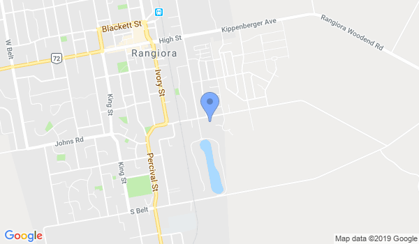 Rangiora Aikido Dojo location Map