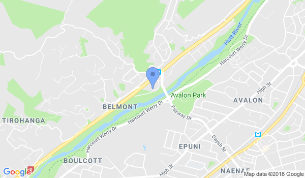 Riai Aikido Belmont location Map
