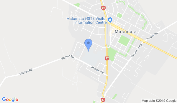Shotokan Karate Waikato Matamata location Map