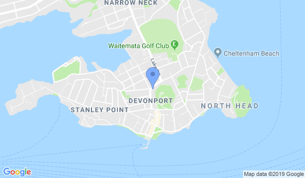 Seido Devonport Karate Club location Map