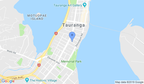 Seido Karate Tauranga location Map