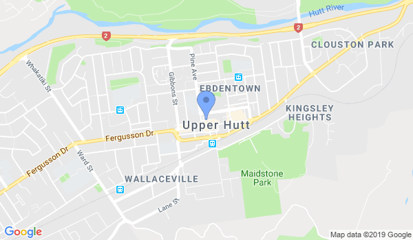 Seido Karate Upper Hutt location Map