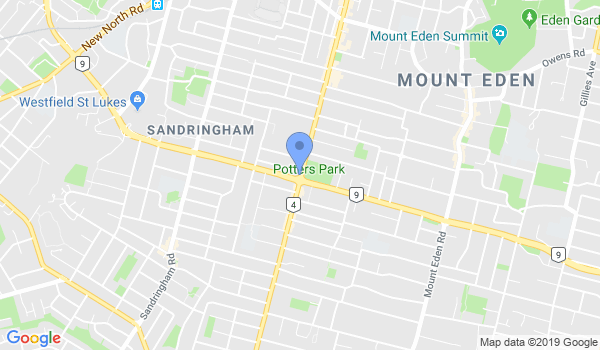 Sejong Taekwondo - Auckland City location Map