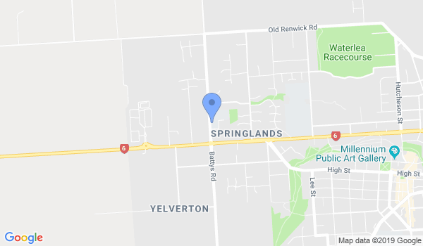 Springlands Taekwon-Do location Map