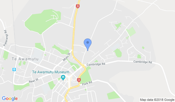 Te Awamutu Seido Karate Club location Map