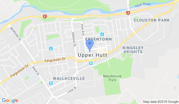 Upper Hutt Hapkido Academy location Map