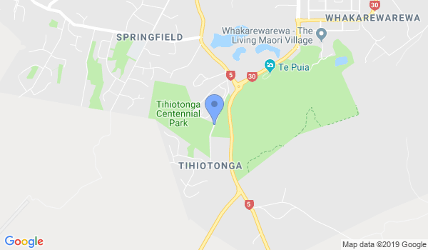 WTF/ New Zealand Taekwondo Federation Inc. /Waiariki Taekwondo location Map