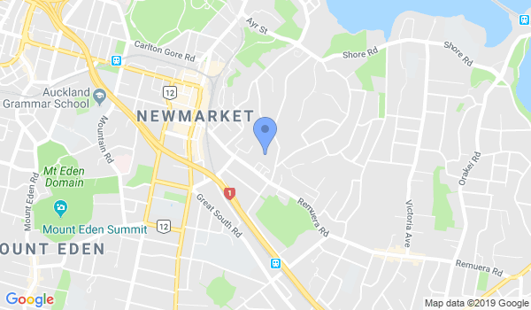 Zen Do Kai - Kawa Dojo - Auckland Central location Map